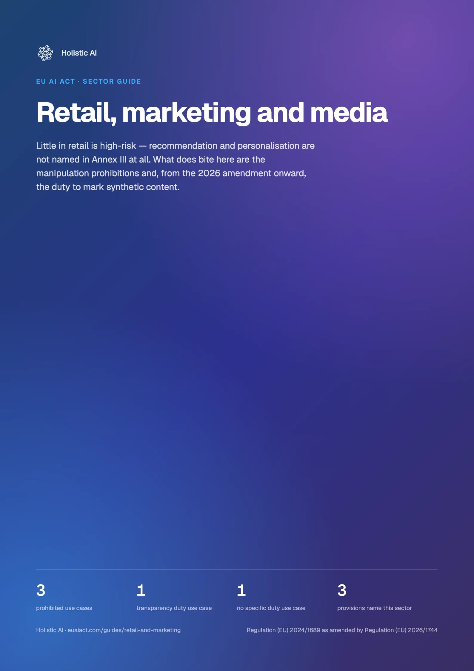 Cover of Retail, marketing and media